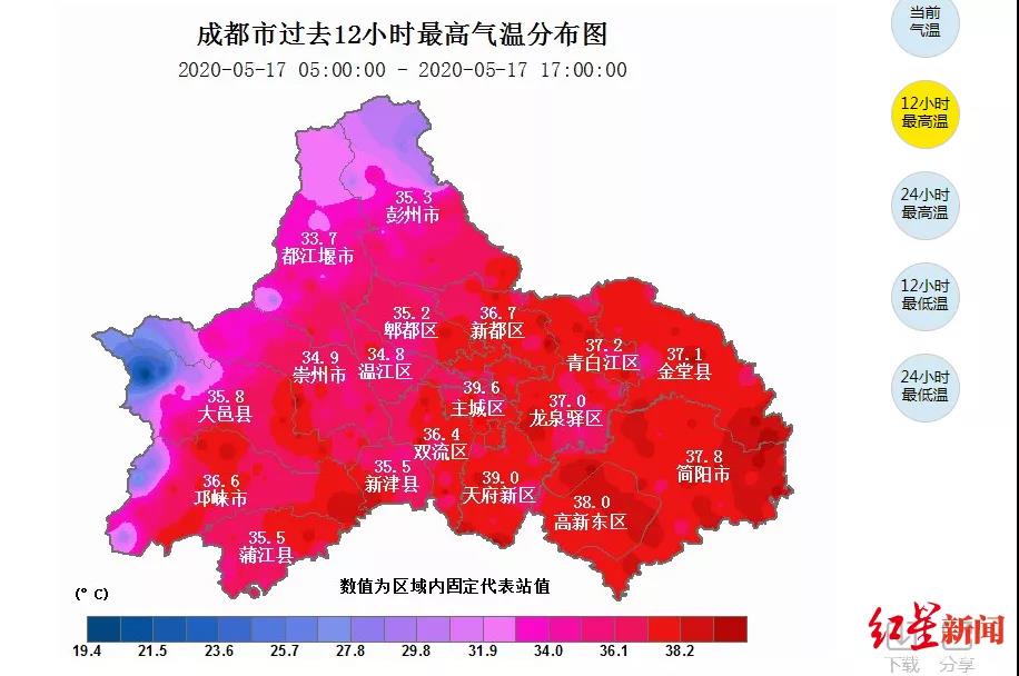 剛剛，成都發布高溫預警，開啟空調時這幾點要注意！